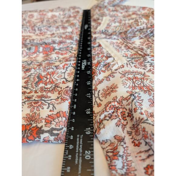 Gibson Latimer Women's Floral Cottage Midi Bell Sleeve Dress Size‎ Small Boho - Picture 8 of 9